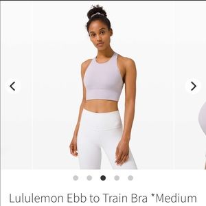 Lululemon Ebb to Train Bra